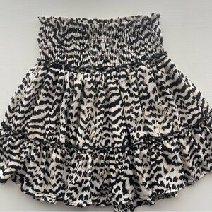 EUC Altar’d State Animal Print Skirt Size Small